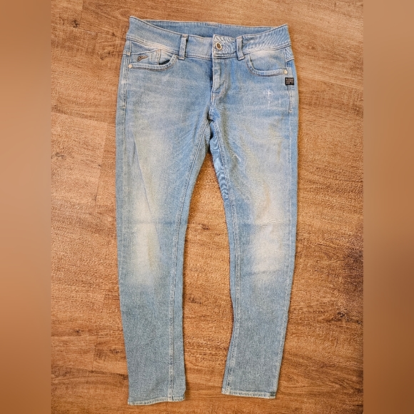 Gstar Lynn Mid Skinny jeans size 31/32 - Picture 1 of 6